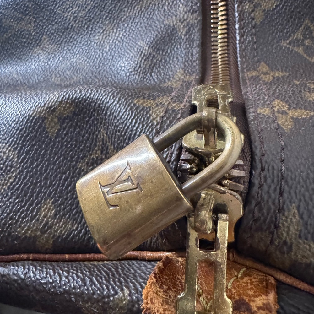Vintage Louis Vuitton Brown Monogram Duffel Bag - Picture 6 of 11